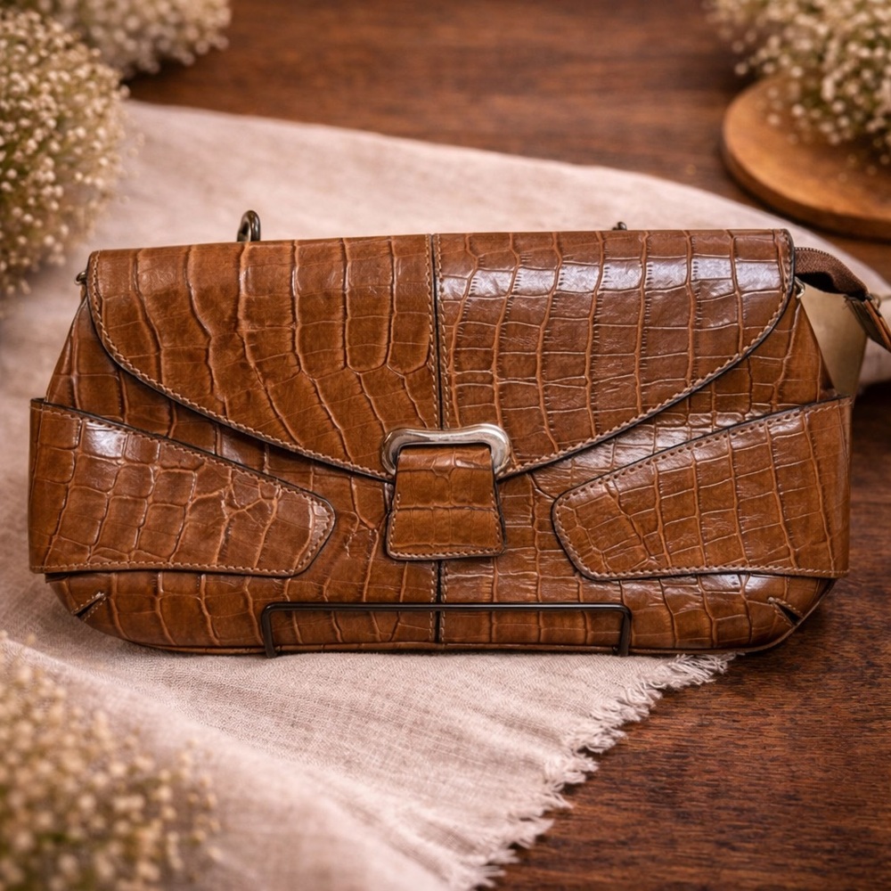Vintage Rina Rich Leather Handbag‎ Purse